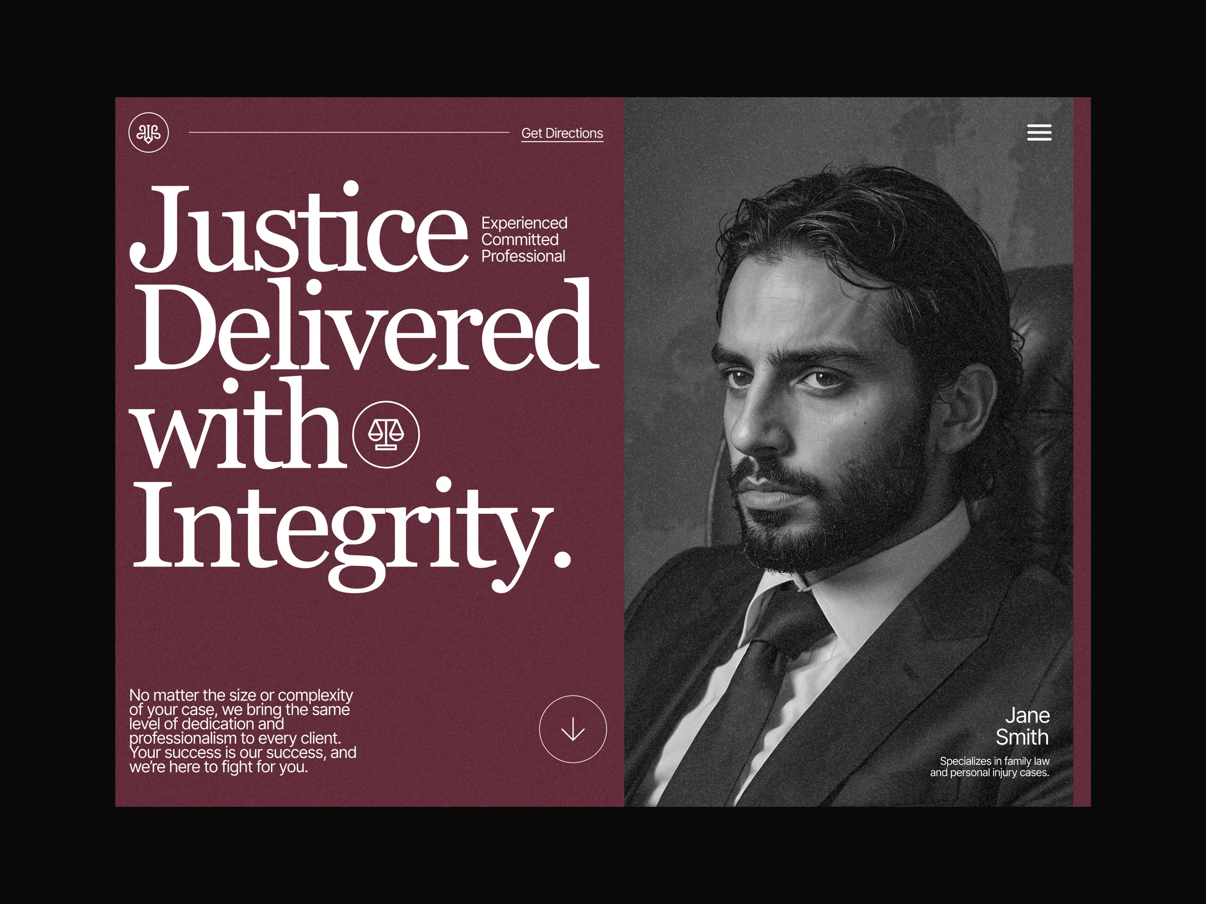 Lawfirm web hero