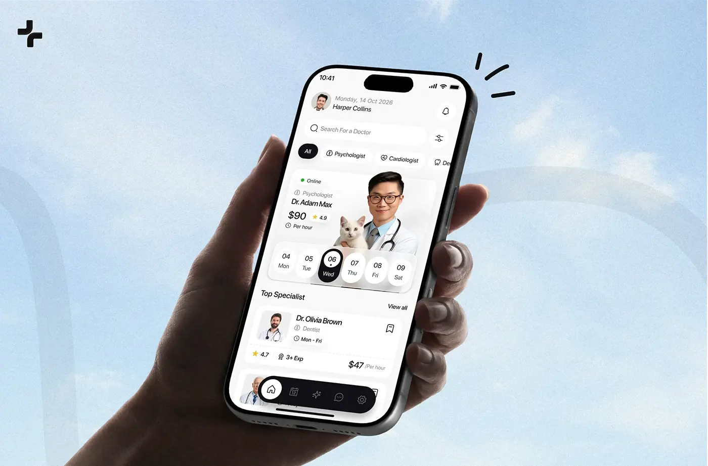 CareUp: An AI healthcare app for finding a doctor and booking