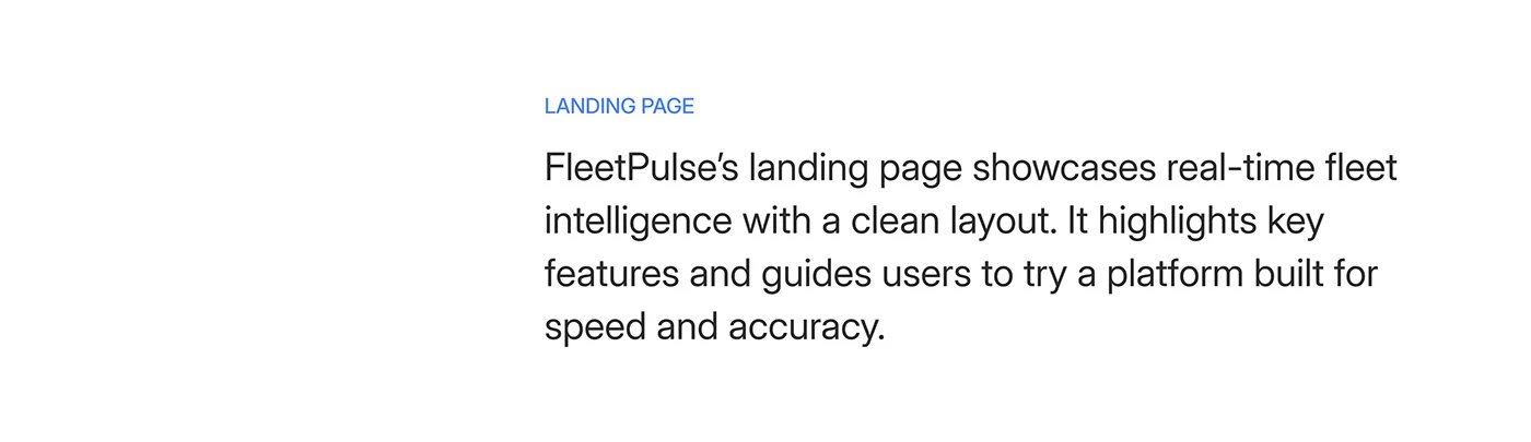 FleetPulse, presentation slide 22 of 26