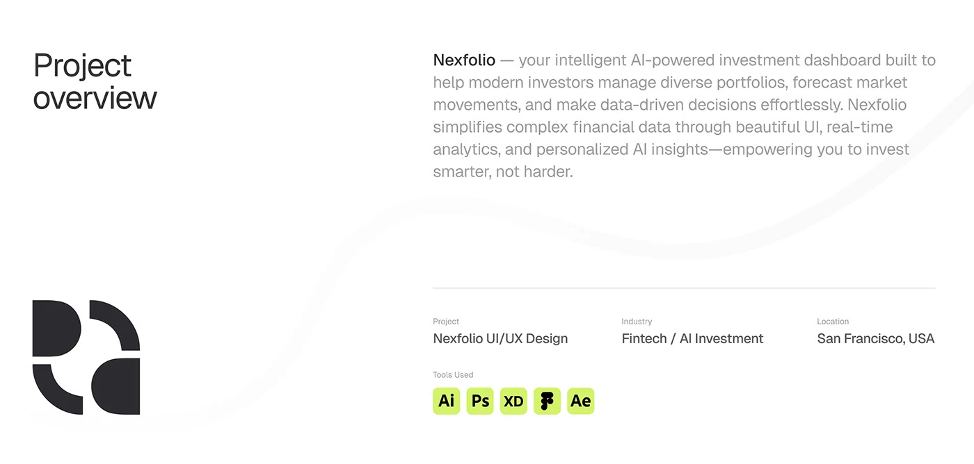 Nexfolio, presentation slide 2 of 10