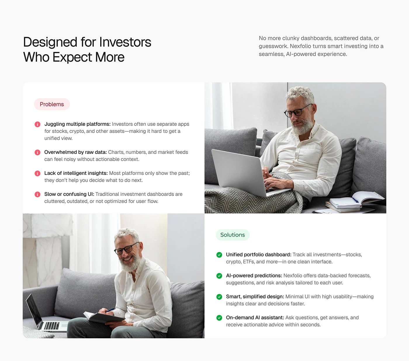 Nexfolio, presentation slide 6 of 10