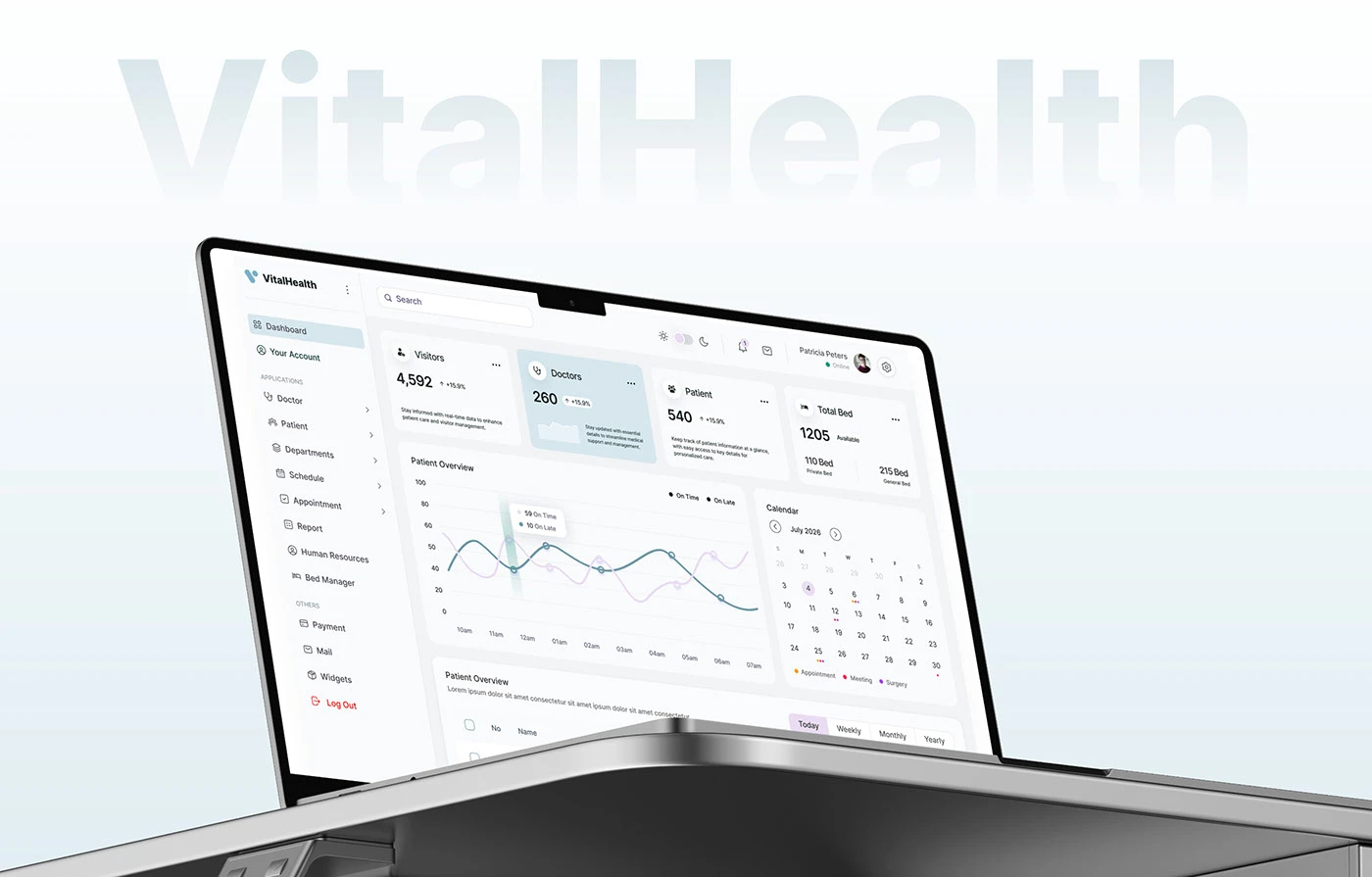 VitalHealth: A healthcare SaaS for finding and booking doctors