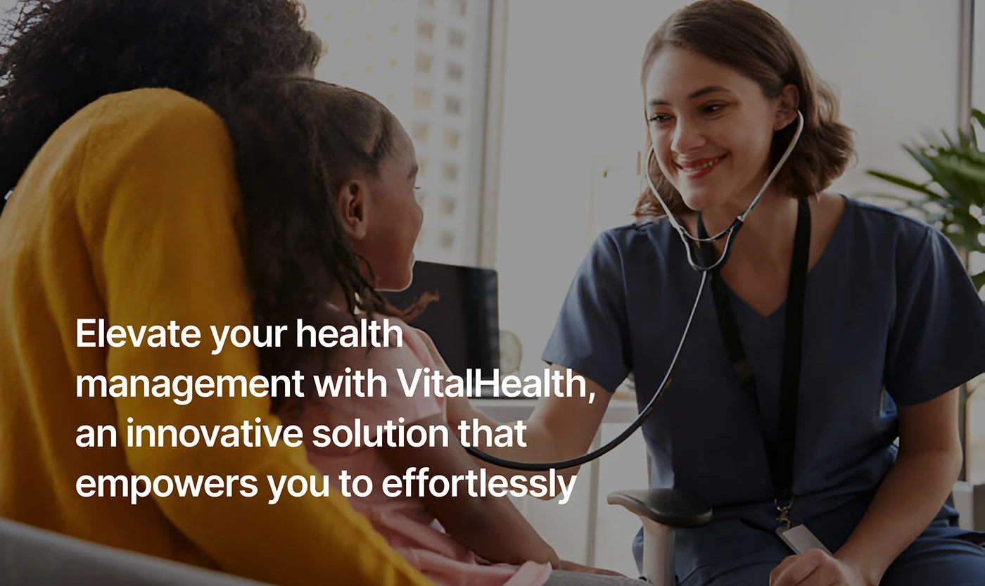 VitalHealth, presentation slide 10 of 13