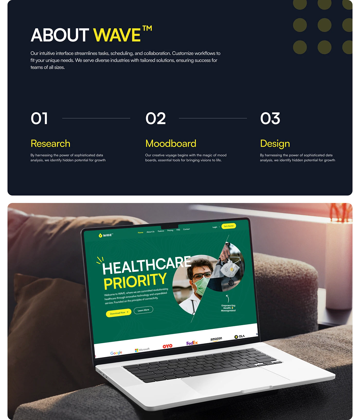 Wave, presentation slide 2 of 7