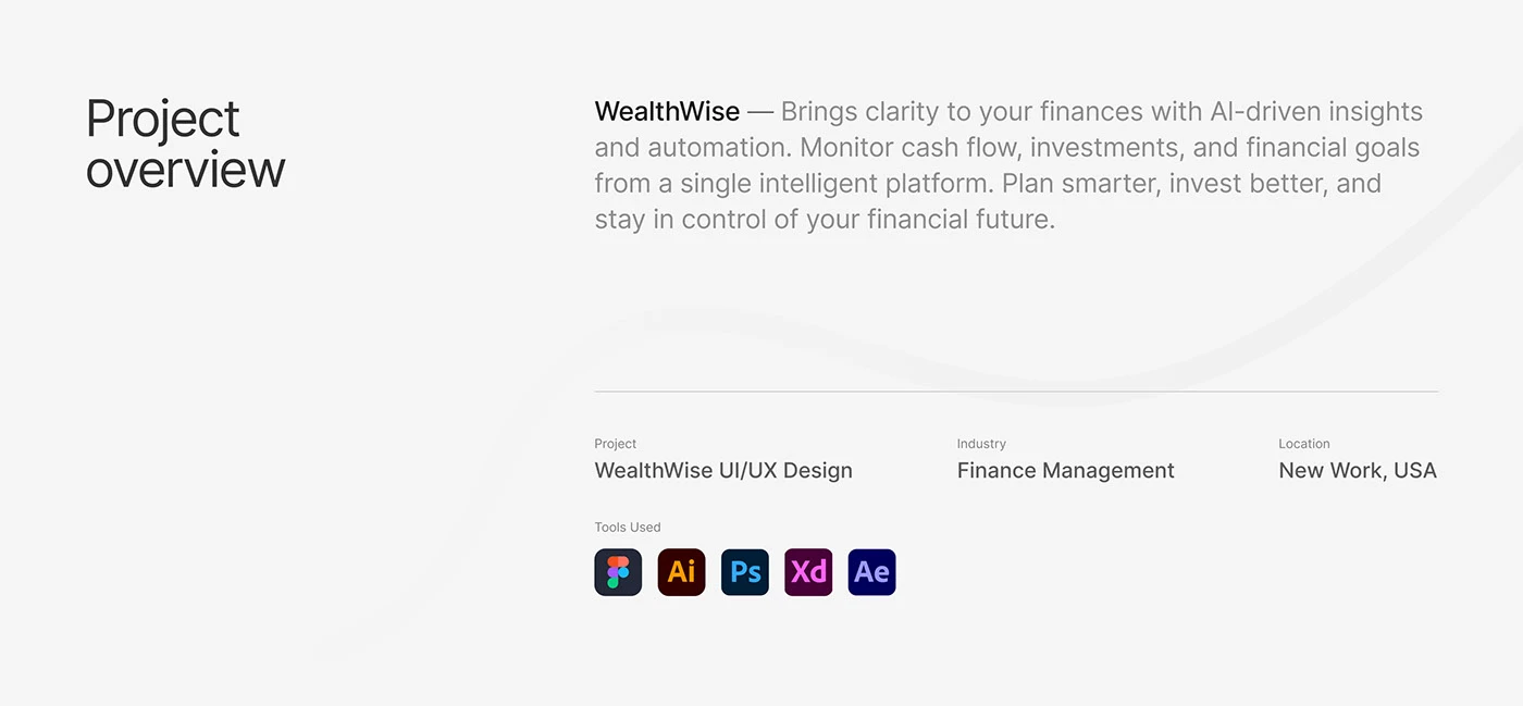 WealthWise, presentation slide 2 of 15