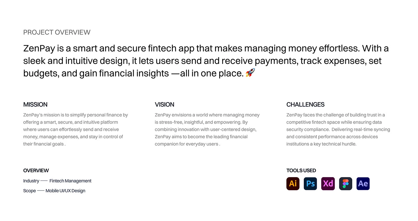ZenPay, presentation slide 2 of 16