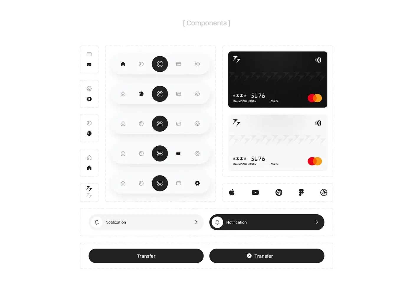 From my work: ZenPay, a mobile wallet for sending, receiving and tracking money, designed by my team.
